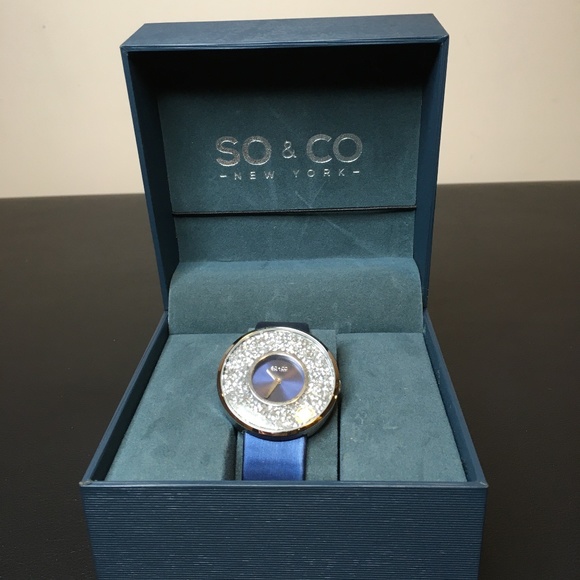 *New*SO & CO -REAL N.Y. TIME- watch - Picture 1 of 5